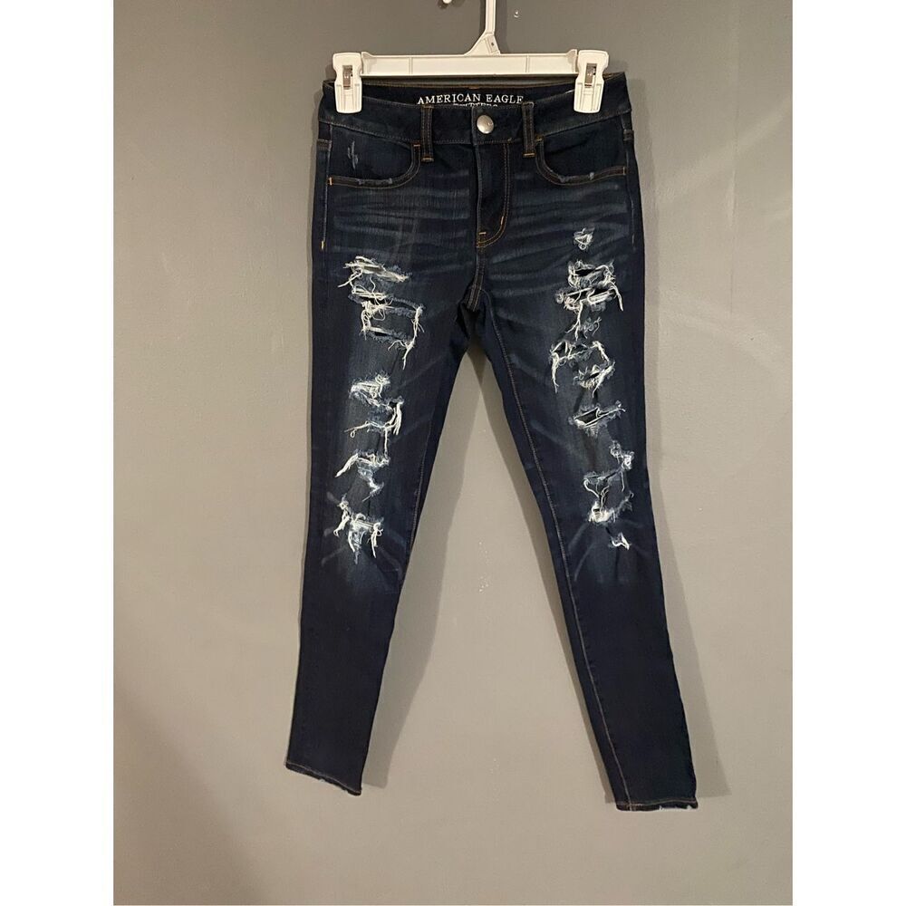 American Eagle 360 Super Stretch Jeggings Size 0 Short